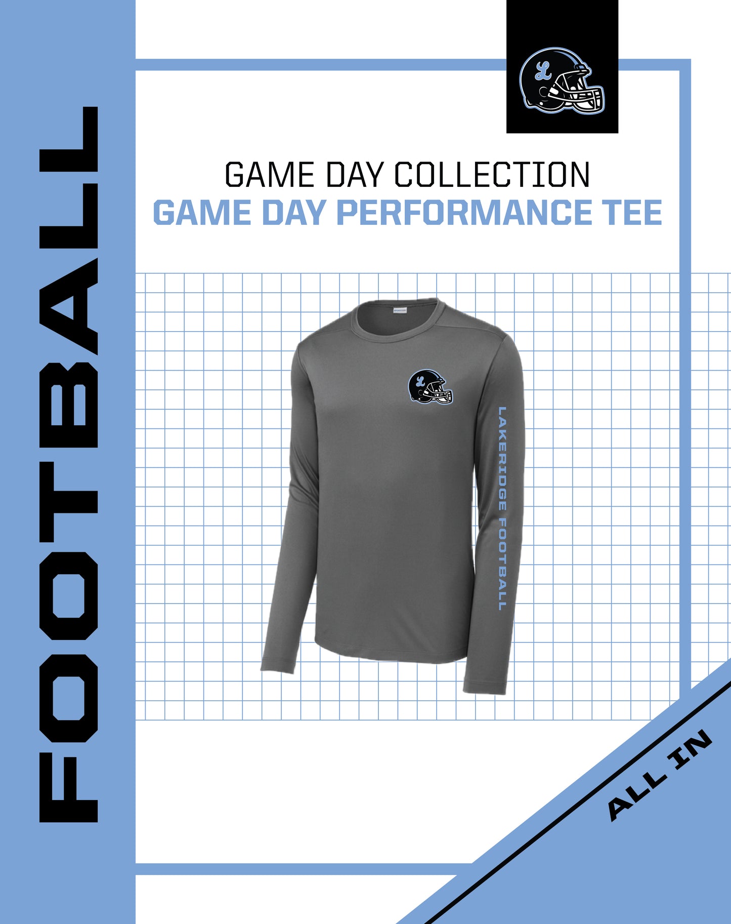PERFORMANCE TEE | Football Preorder