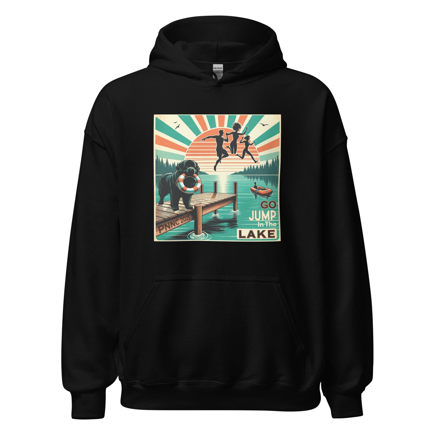 GO JUMP IN THE LAKE – 2025 PNNC Event Hoodie