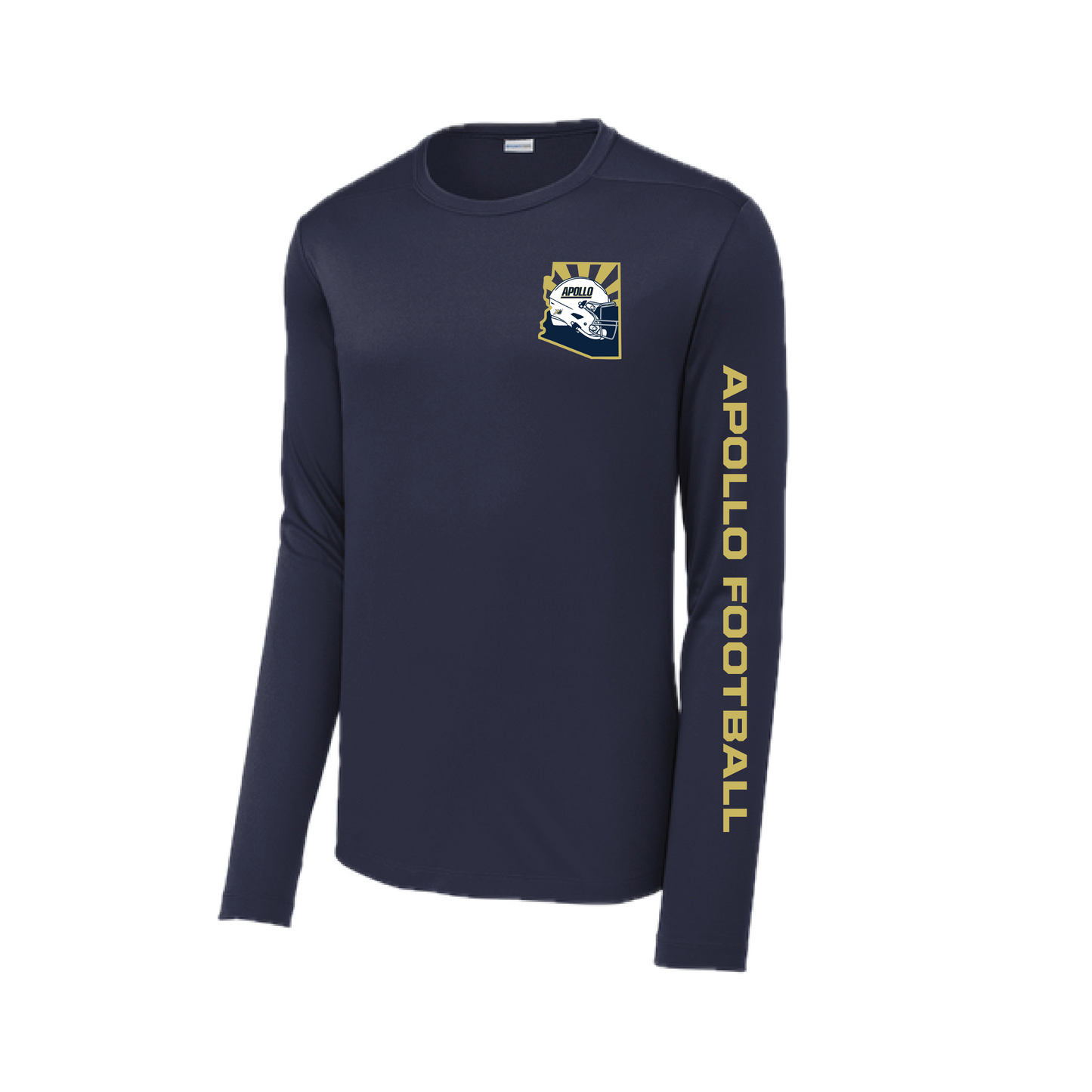LIMITED EDITION: APOLLO AZ FOOTBALL PERFORMANCE Long Sleeve Tee