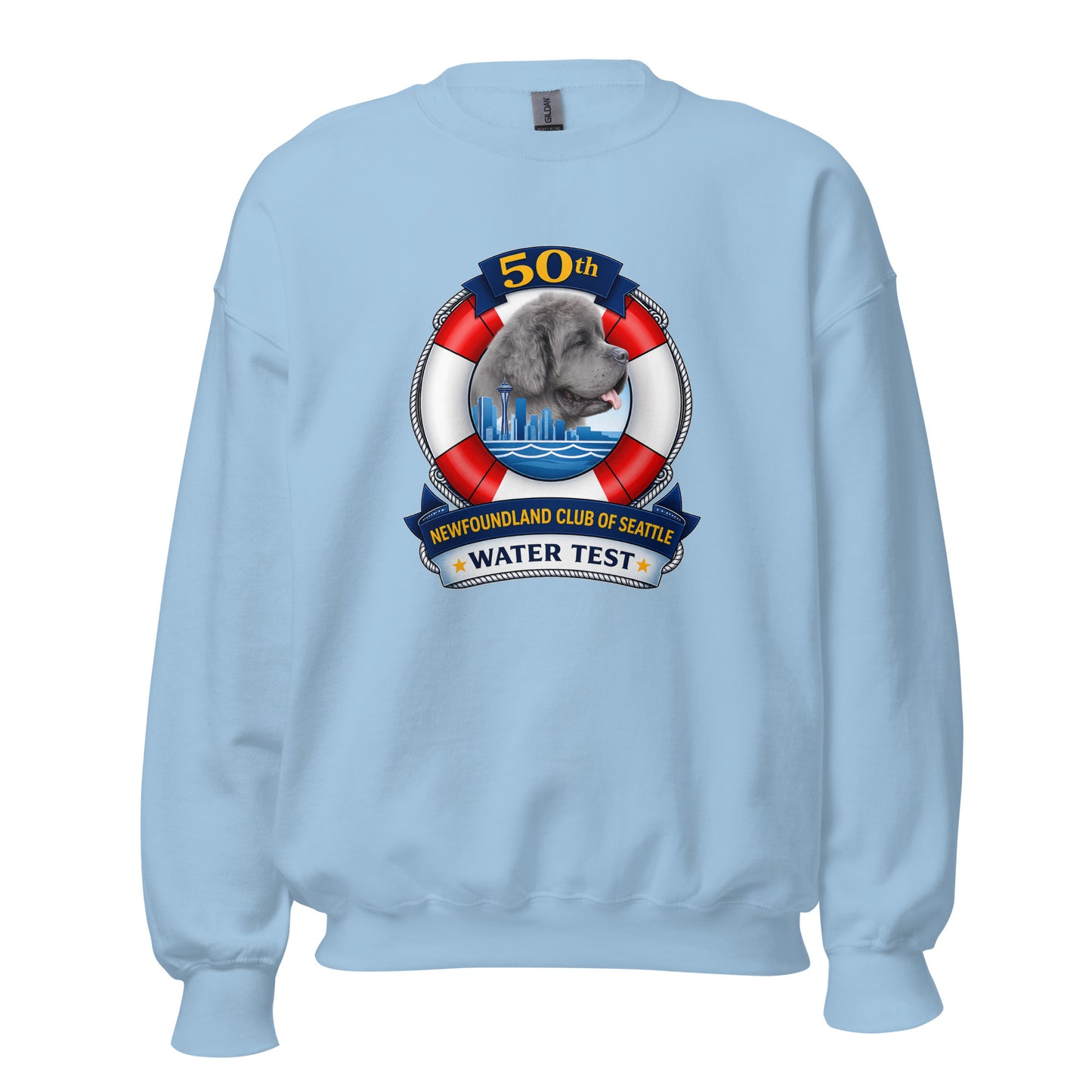 50TH ANNIVERSARY SEATTLE WATER TEST Crewneck